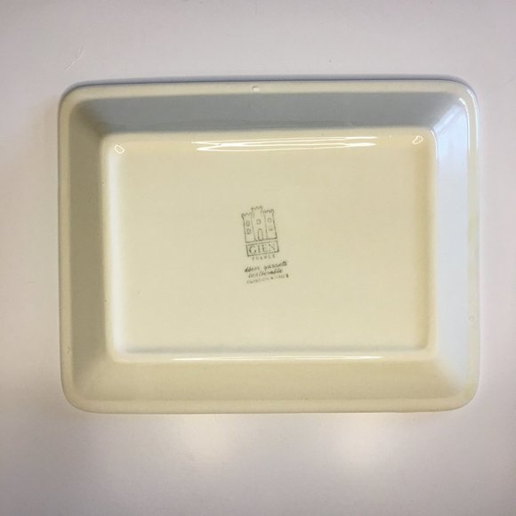 Vintage GIEN FRANCE "Les Brochettes" Skewers Kebab Serving Dishes Plates - Picture 11 of 16